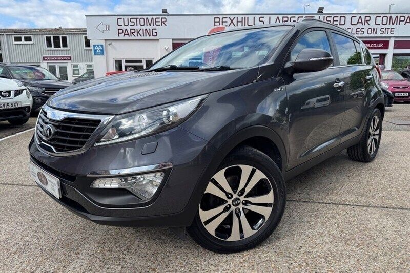 Silver Used 2013 Kia Sportage 2 SUV | £6,299 (A bit pricey) - Image 1/1