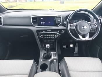 Used Kia Sportage GT-Line 150 HP (110 kW) 2021 Red SUV