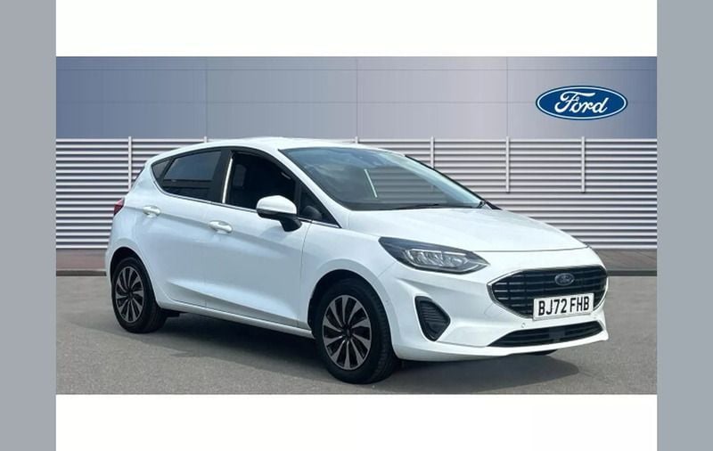 White Used 2021 Ford Fiesta Titanium Hatchback | £11,310 (Fair price) - Image 1/4