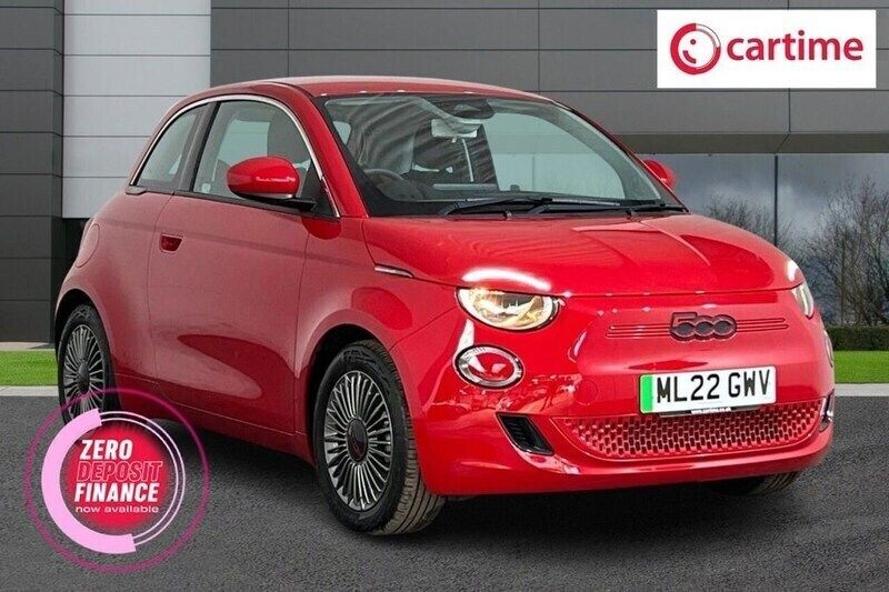 Red Used 2022 Fiat 500e Red Hatchback | £11,650 (Good price) - Image 1/3