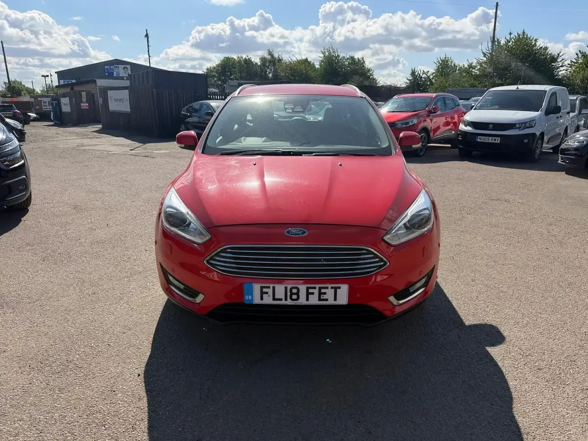 Used Ford Focus Titanium X 2018 Red Estate