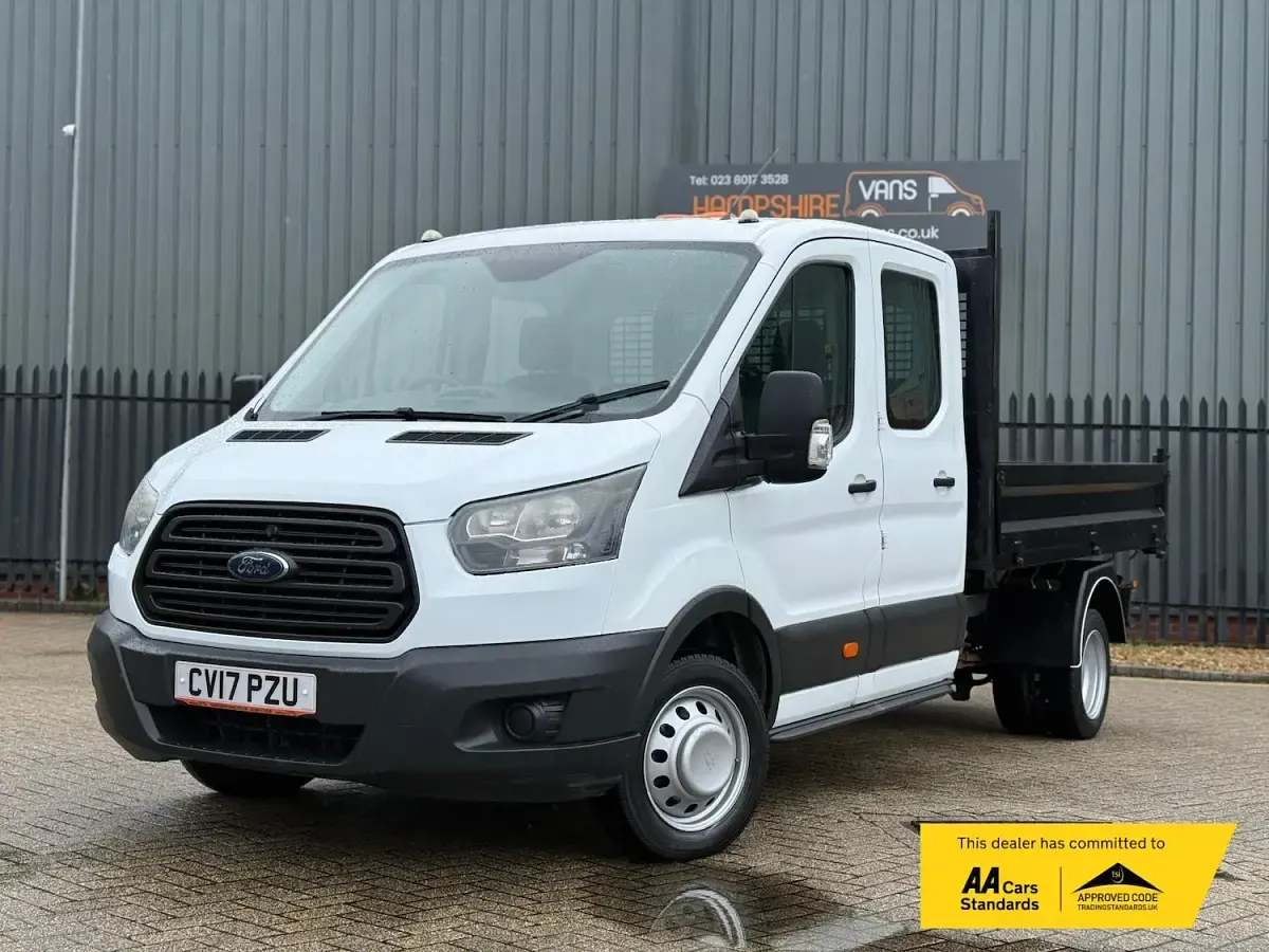 Used Ford Transit 130 HP (95 kW) 2017 White Van