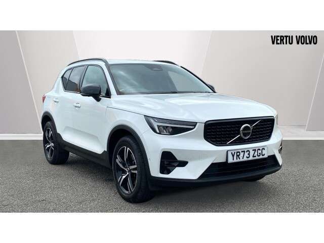 White Used 2023 Volvo XC40 Plus SUV | £29,641 (A bit pricey) - Image 1/4