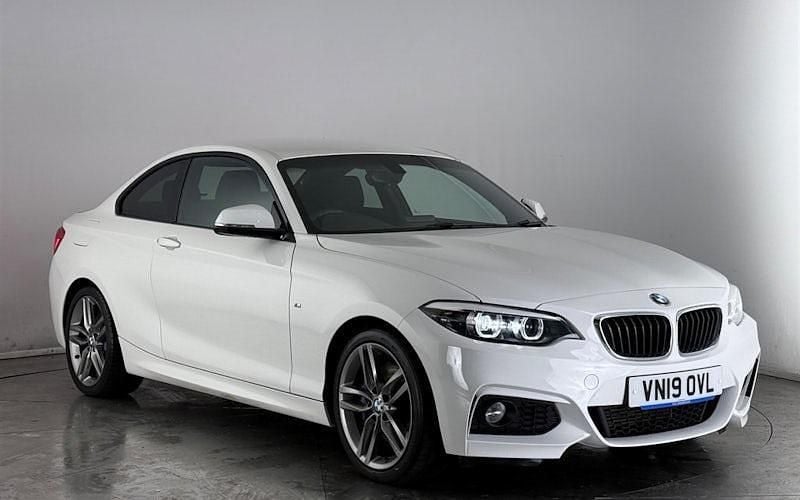 Used BMW 218 M Sport 150 HP (110 kW) 2019 White Coupe