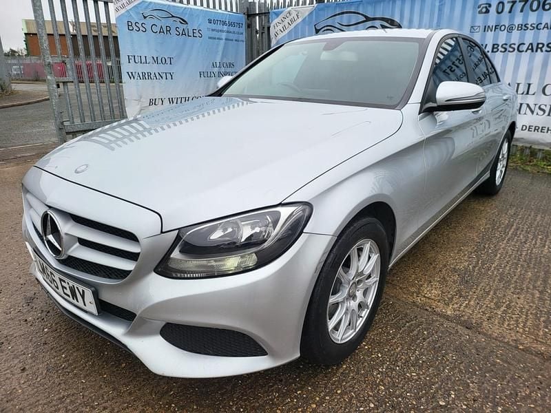 Used Mercedes C220 SE 170 HP (125 kW) 2016 Silver Sedan