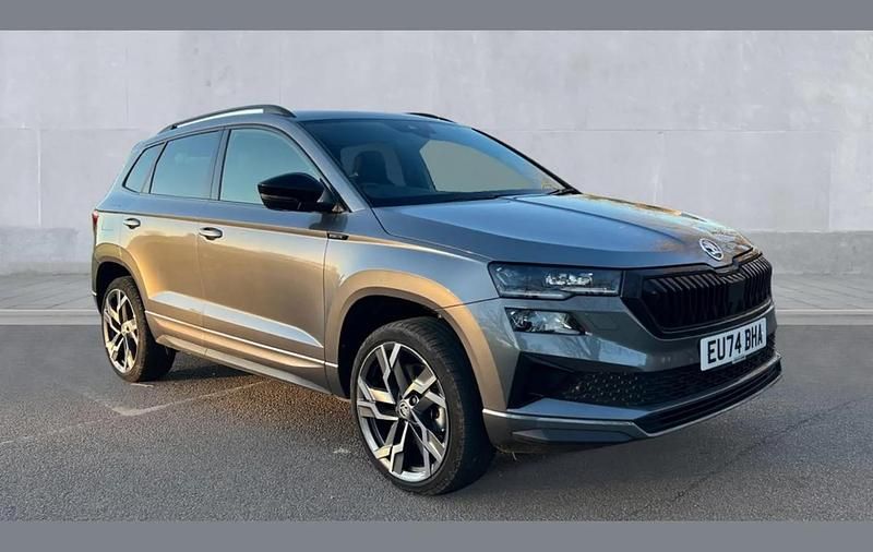 Used Skoda Karoq SportLine 150 HP (110 kW) 2024 Grey SUV