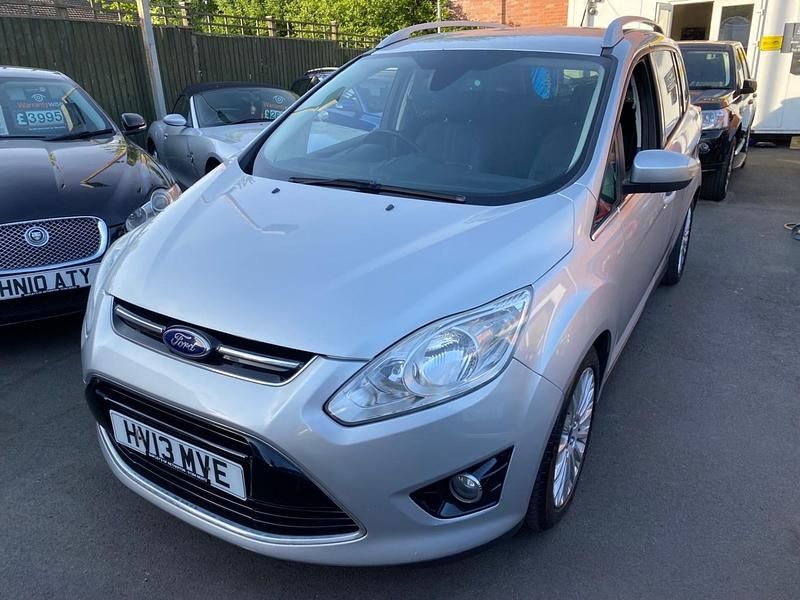 Silver Used 2013 Ford Grand C-Max Titanium MPV | £2,995 (Fair price) - Image 1/4