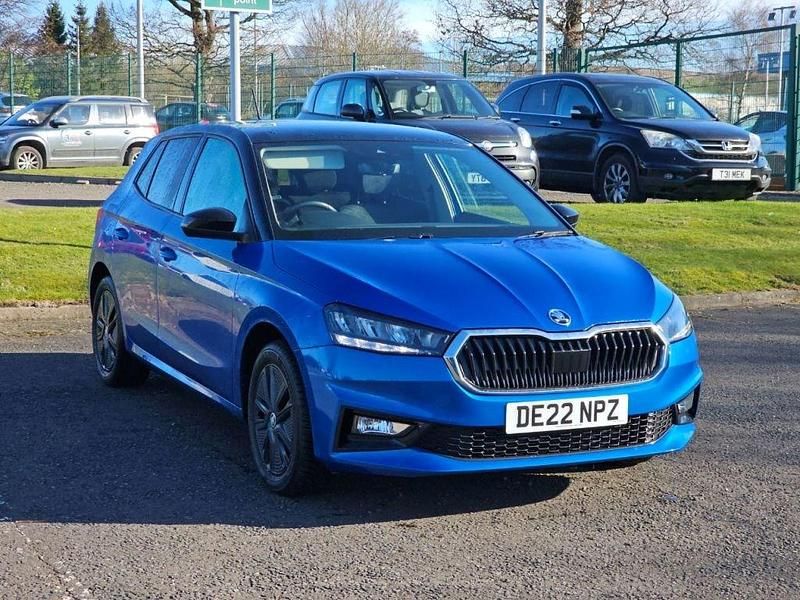 Used Skoda Fabia Colour Edition 2022 Blue Hatchback