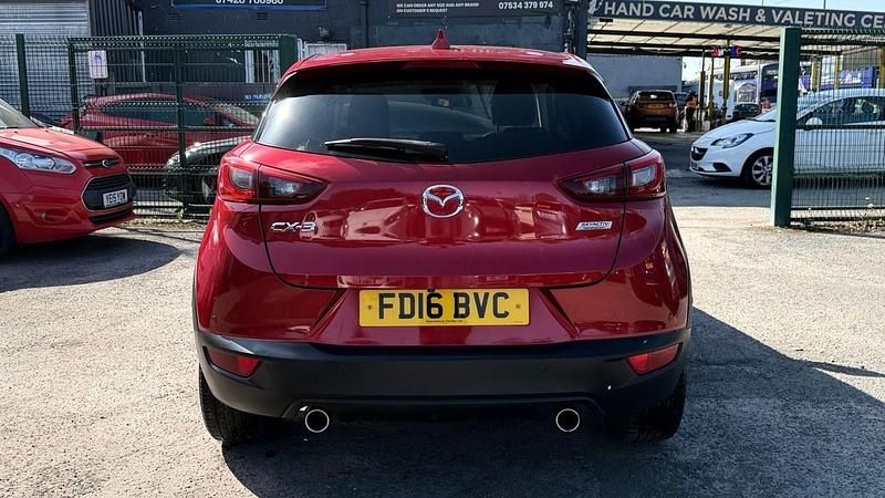 Begagnad Mazda CX-3 Inclusive 121 HK (88 kW) 2016 Röd SUV