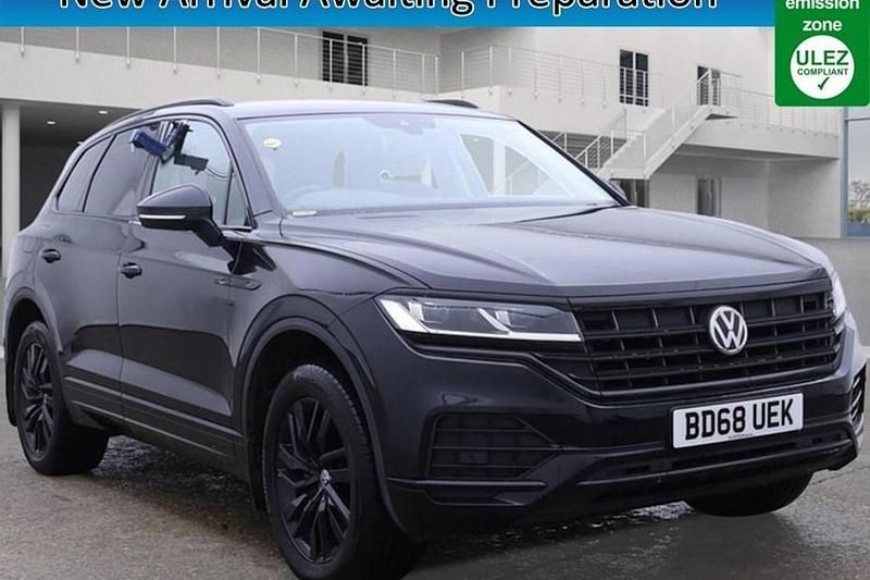 Black Used 2018 VW Touareg SEL SUV | £22,000 (Fair price) - Image 1/1