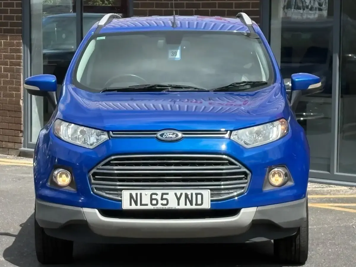 Used Ford Ecosport Titanium 125 HP (91 kW) 2015 Blue SUV