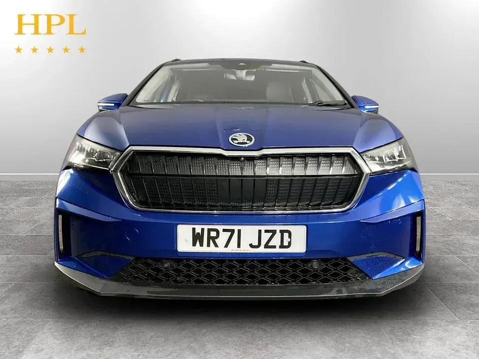 Used Skoda Enyaq iV ecoSuite 131 kW (179 HP) 2022 Blue SUV