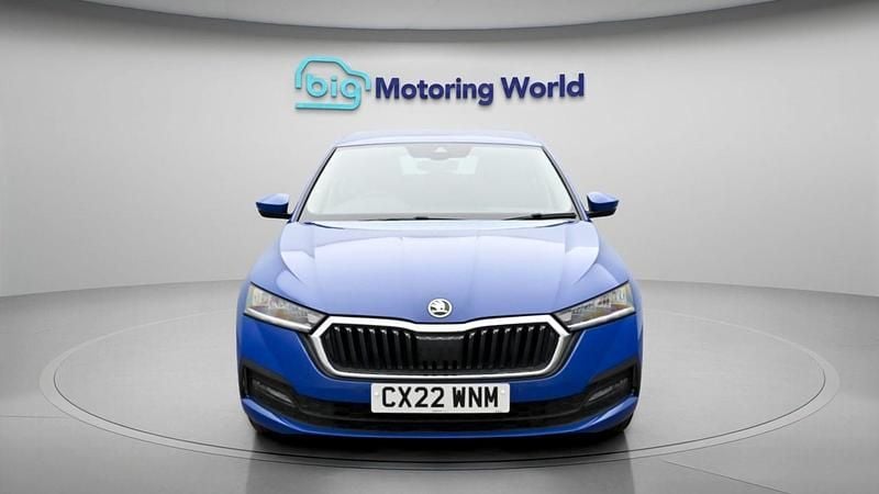 Used Skoda Octavia SE Technology 109 HP (80 kW) 2022 Blue Hatchback
