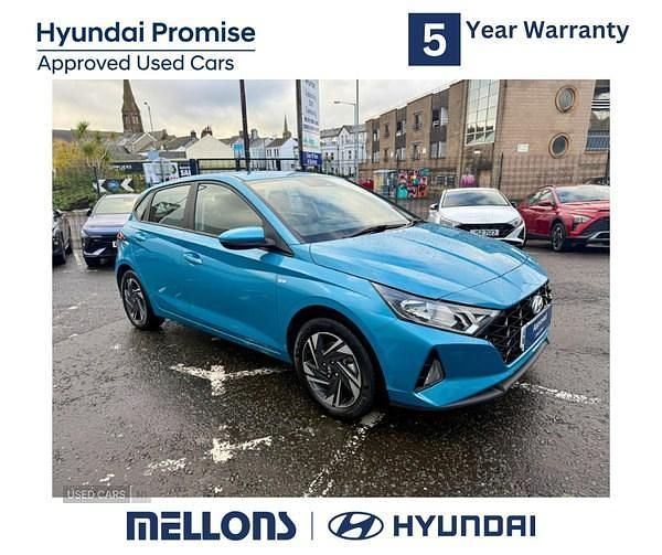 Used Hyundai i20 SE 100 HP (73 kW) 2022 Turquoise Hatchback
