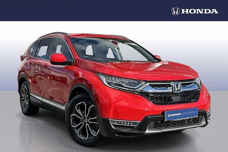 Used Honda CR-V Hybrid 184 HP (135 kW) 2021 Red SUV