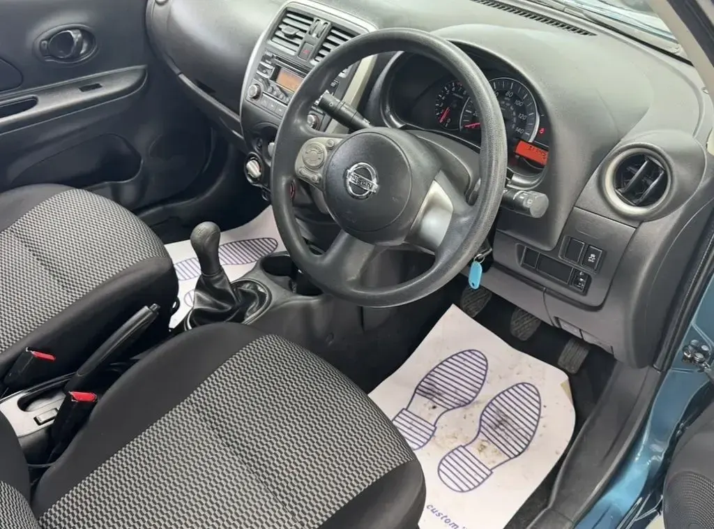Used Nissan Micra Visia 80 HP (58 kW) 2013 Blue Hatchback