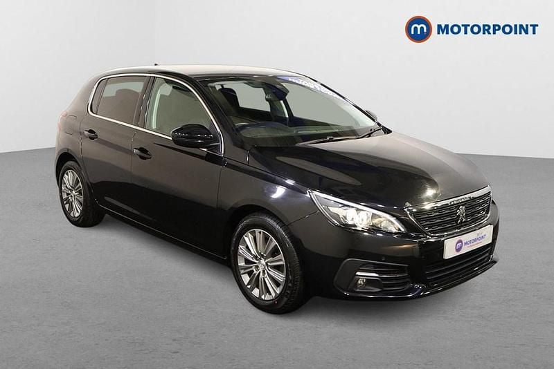 Black Used 2021 Peugeot 308 Allure Hatchback | £10,349 (Good price) - Image 1/4