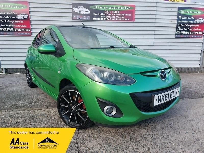 Green Used 2011 Mazda 2 Hatchback | £1,790 (Fair price) - Image 1/4