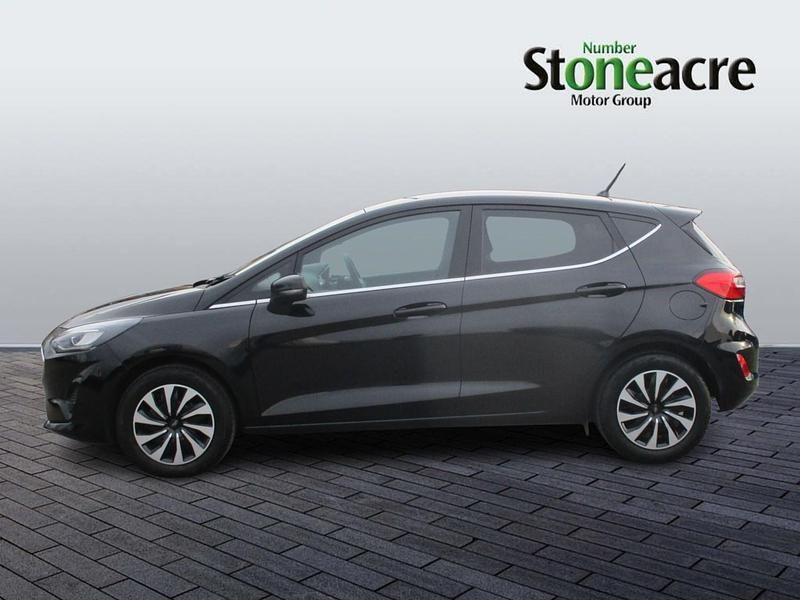 Used Ford Fiesta Titanium 100 HP (73 kW) 2023 Black Hatchback