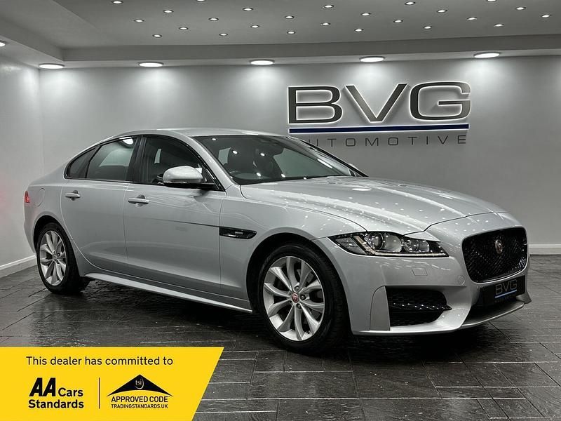Silver Used 2016 Jaguar XF R-Sport Sedan | £8,994 (Fair price) - Image 1/2