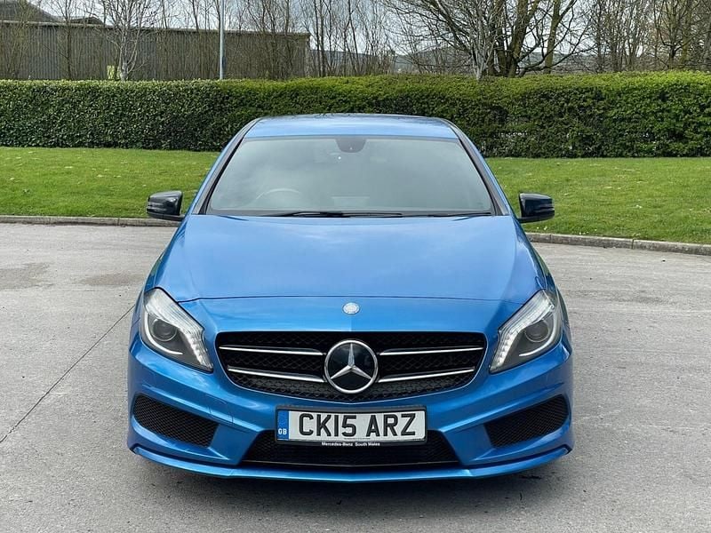 Used Mercedes A200 AMG 2015 Blue Hatchback