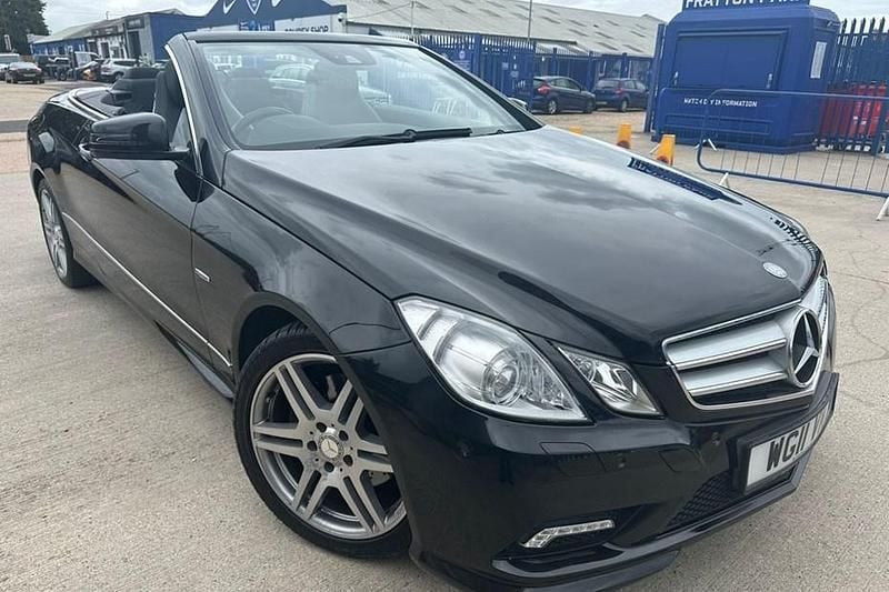 Black Used 2011 Mercedes E250 Sport Edition Cabriolet | £5,995 (Fair price) - Image 1/1