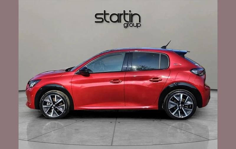Used Peugeot e-208 GTi 100 kW (136 HP) 2021 Red Hatchback