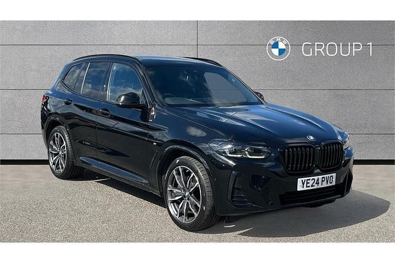Black Used 2024 BMW X3 M Sport SUV | £38,150 (Good price) - Image 1/4