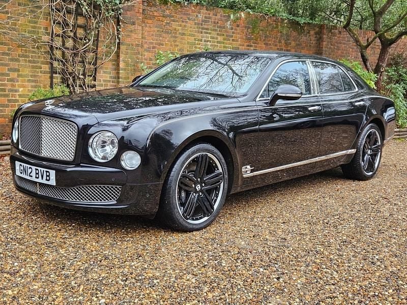 Used Bentley Mulsanne 505 HP (371 kW) 2012 Black Sedan