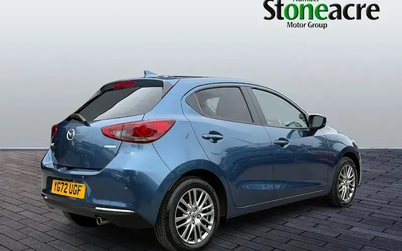 Used Mazda 2 Inclusive 90 HP (66 kW) 2022 Blue Hatchback