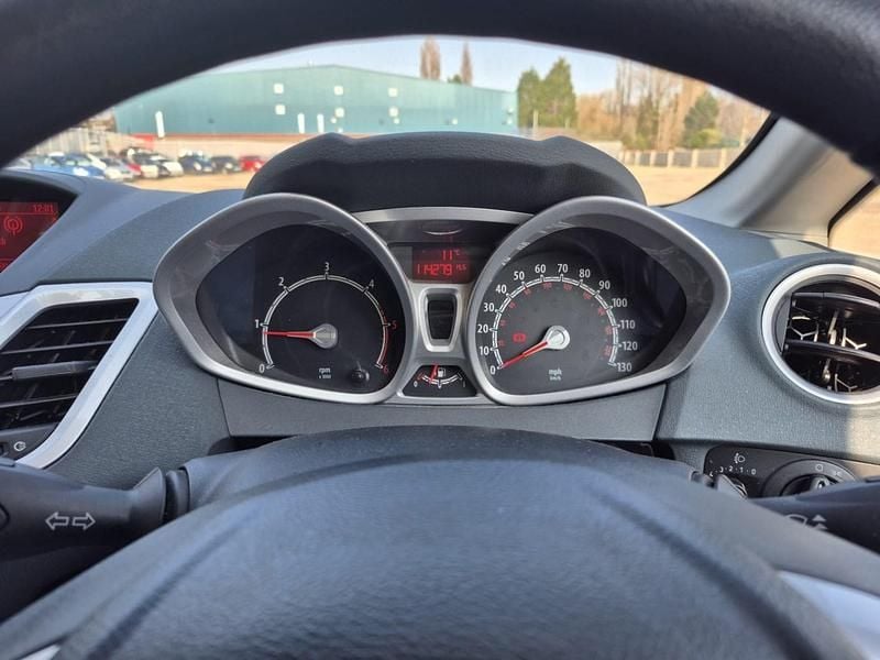 Used Ford Fiesta Zetec 2010 Blue Hatchback