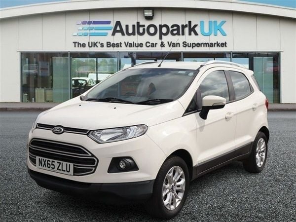 White Used 2015 Ford Ecosport Zetec SUV | £5,195 (Fair price) - Image 1/1
