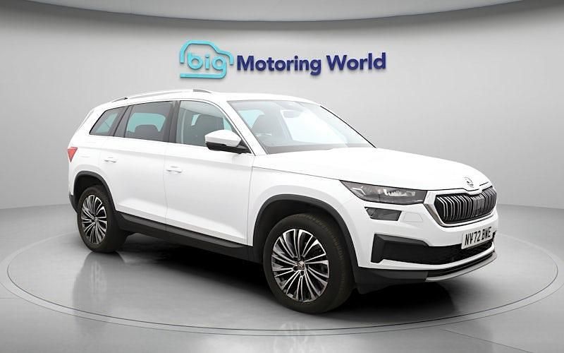 Used Skoda Kodiaq SE L Executive 150 HP (110 kW) 2023 White SUV
