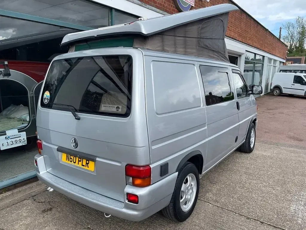 Used VW T4 68 HP (50 kW) 1997 Silver Van