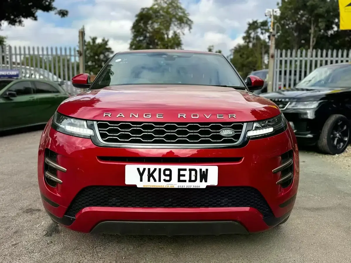 Used Land Rover Range Rover evoque R-Dynamic 2019 Red SUV
