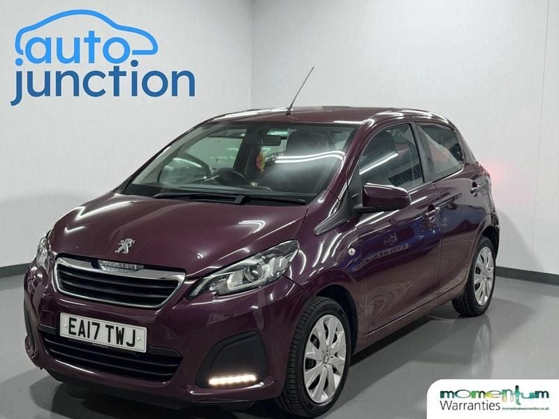 Purple Used 2017 Peugeot 108 Active Hatchback | £4,895 (Fair price) - Image 1/4