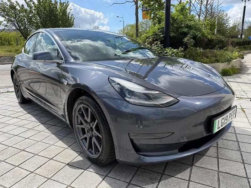 Used Tesla Model 3 Standard Range 239 kW (325 HP) 2019 Grey Sedan