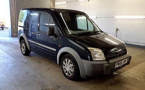 Used Ford Transit 75 HP (55 kW) 2005 Green Van