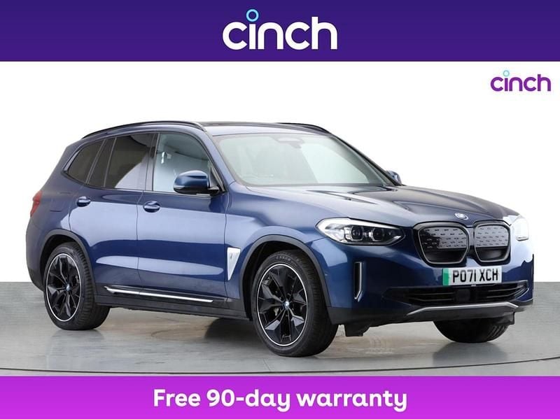 Blue Used 2021 BMW iX3 Impressive SUV | £23,649 (Good price) - Image 1/3