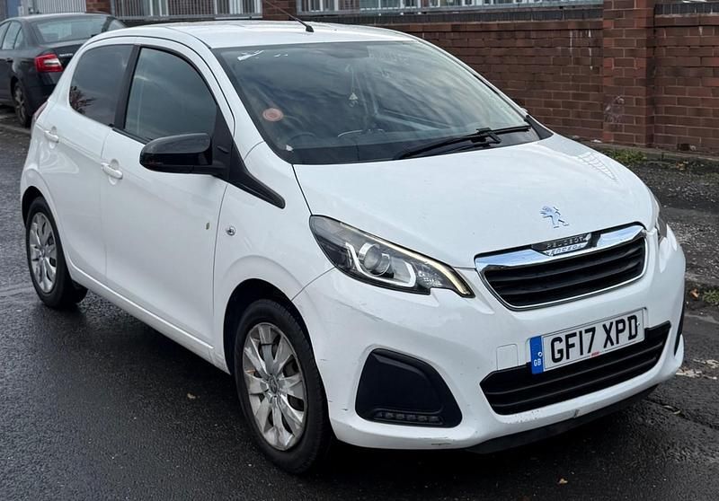 White Used 2017 Peugeot 108 Active Hatchback | £2,495 - Image 1/4