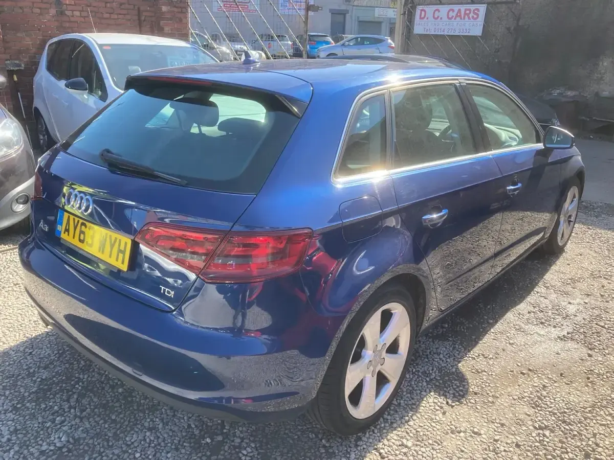 Used Audi A3 Sport 2013 Blue Hatchback