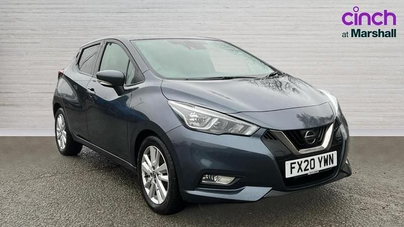Used Nissan Micra Acenta 100 HP (73 kW) 2020 Grey Hatchback