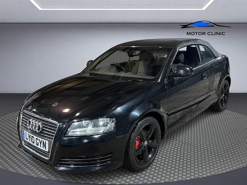 Used Audi A3 Cabriolet 2010 Black Cabriolet