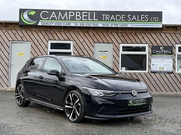 Used VW Golf VII R-line 150 HP (110 kW) 2020 Black Hatchback