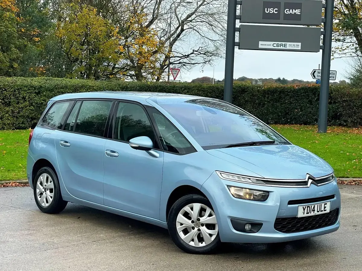 Used Citroën Grand C4 Picasso VTR Sport 115 HP (84 kW) 2014 Blue MPV