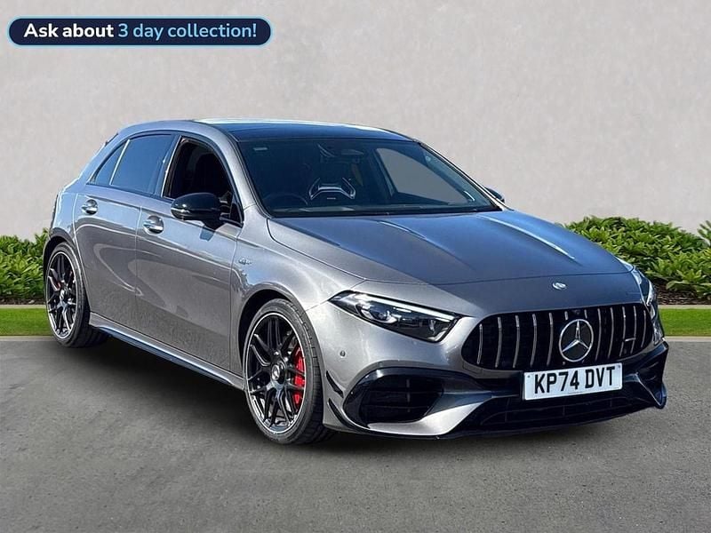 Grey Used 2024 Mercedes A45 AMG Hatchback | £47,635 (Fair price) - Image 1/4