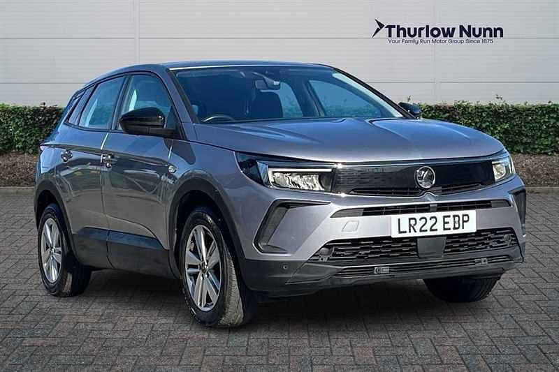 Used Vauxhall Grandland X S 130 HP (95 kW) 2022 Grey SUV