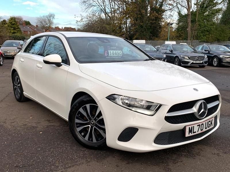 White Used 2020 Mercedes A180 SE Hatchback | £14,495 (Good price) - Image 1/4