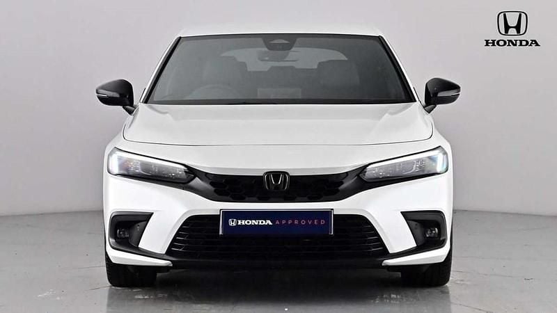 Used Honda Civic Hybrid 184 HP (135 kW) 2025 Platinum white Hatchback