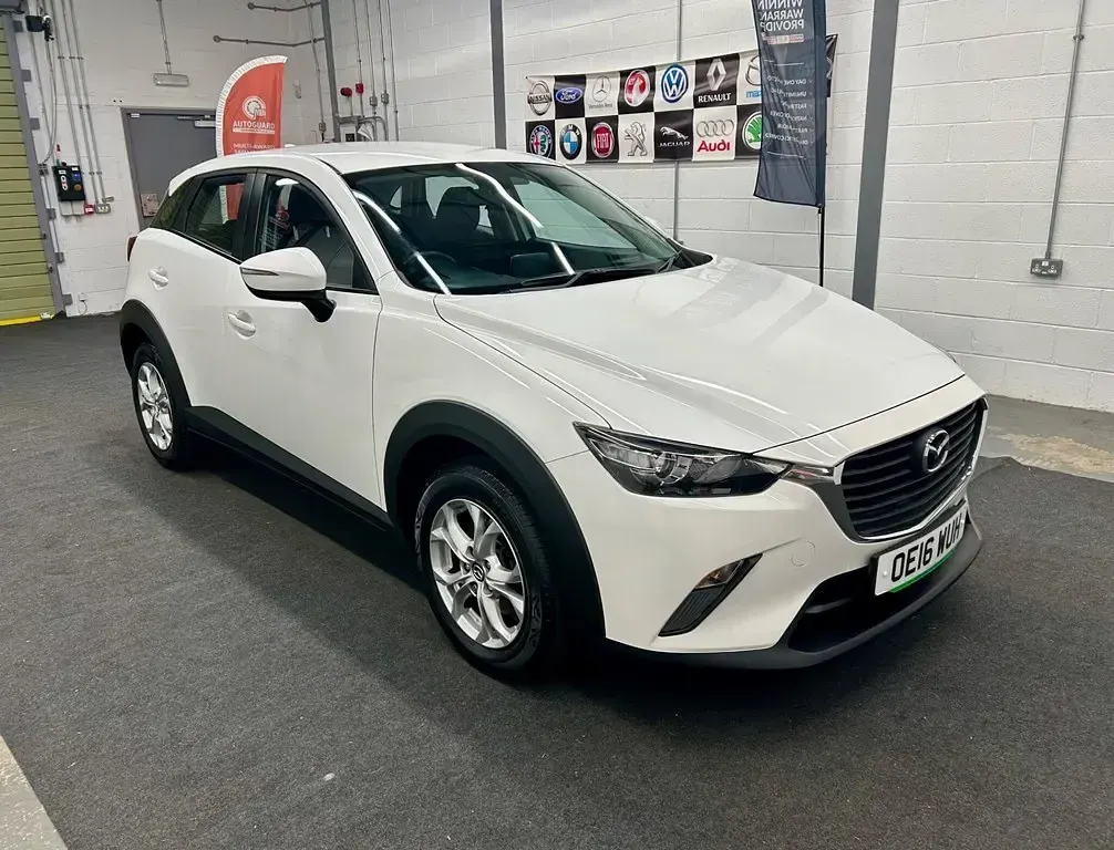 Used Mazda CX-3 121 HP (88 kW) 2016 White SUV